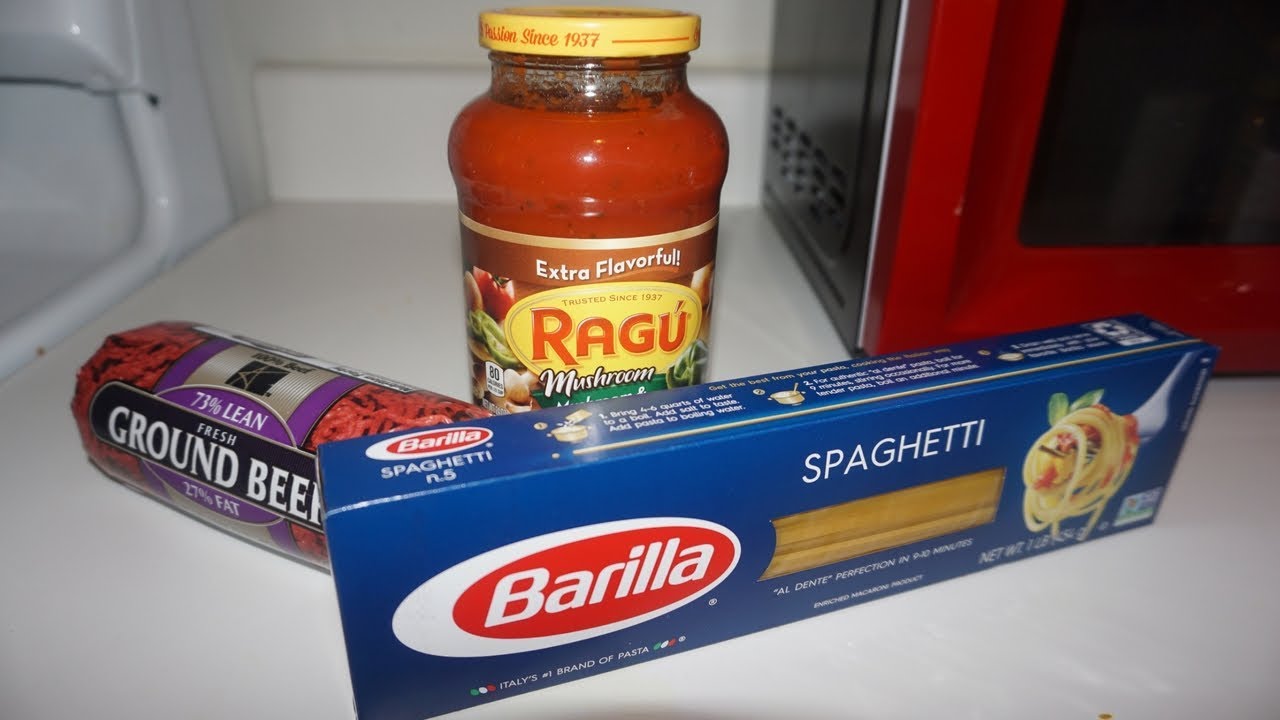 HOW TO MAKE SPAGHETTI UNDER $5!! 