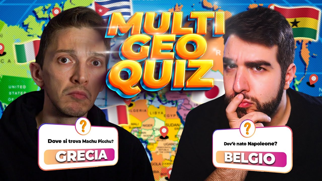 QUIZ 1v1 GEOGRAFIA tra due ESPERTI