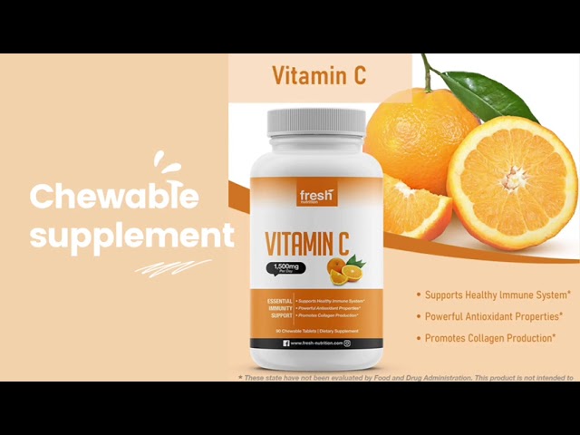 Fresh Nutrition Vitamin C 1500mg