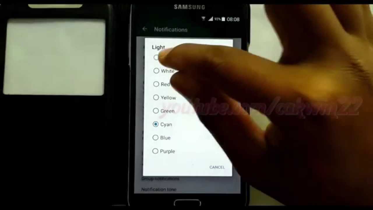 Android Phone How To Turn Off WhatsApp Message LED Light Color
