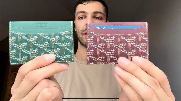 Goyard wallet real VS fake