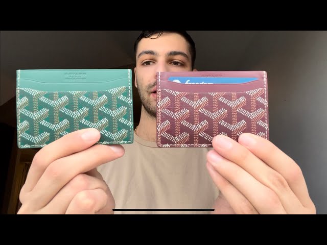 Goyard St. Sulpice card holder in special colors – hey it's