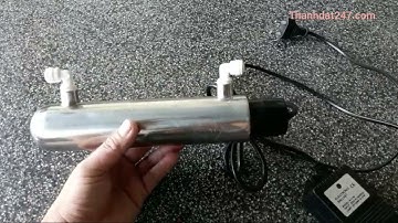 Tác dụng của đèn tia cực tím UV của máy lọc nước.