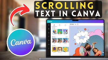 How to Create a Scrolling Text Animation in Canva | Canva Tutorial (2025)