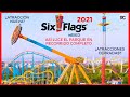 Así luce SIX FLAGS MÉXICO en este 2021 | ¿Atracción Nueva? ¿Atracciones cerradas? ¿Que ha cambiado?