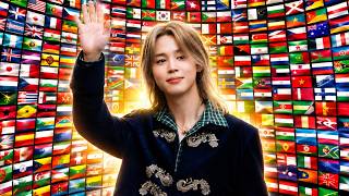 JIMIN CONQUERS THE WORLD Chosen by 175 Countries as the Most Promising Fashion Star