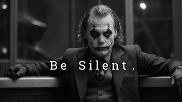 Your Silence Will Break Them in Ways Anger Never Could