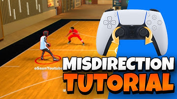 NEW* MISDIRECTION DRIBBLE TUTORIAL IN NBA 2K23/FASTEST SPEED BOOST! MOST OVERPOWERED MOVE!
