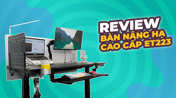 Bàn nâng hạ ET223 - Trải nghiệm mẫu bàn nâng hạ cao cấp, ấn tượng đến từng chi tiết | Ergolife