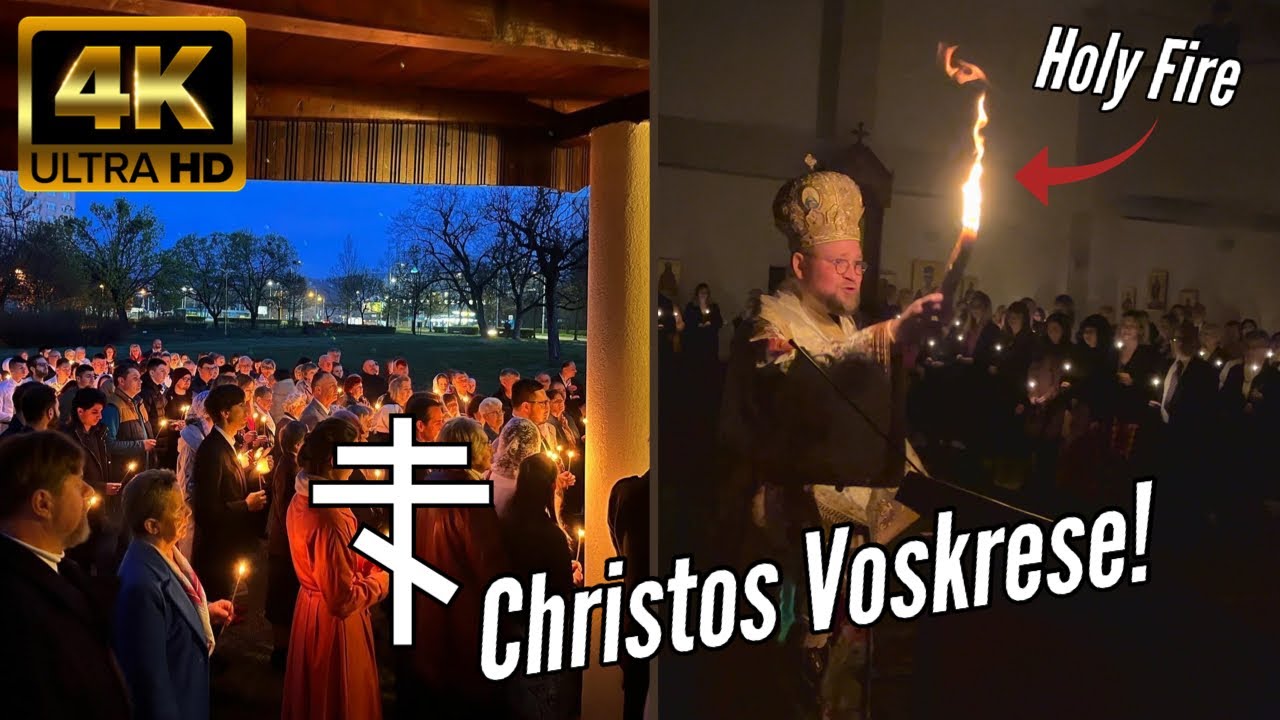 Christos Voskrese! PASCHA in PCO Košice Slovakia | 4K