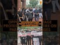 NEET Row: Opposition MPs Stage Black Protest Inside Parliament Premises | Newa9