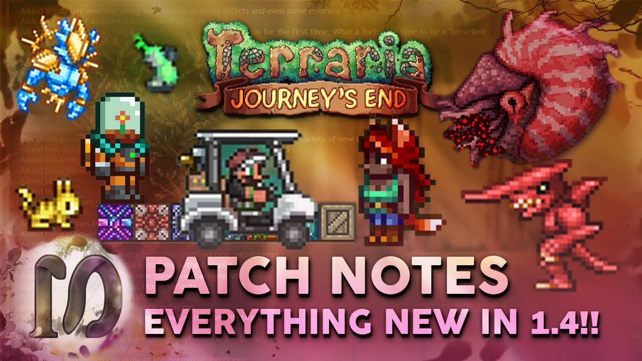 Terraria on Mobile is Getting New Modes, Boss Battles, and More in  Journey's End 1.4 Update - Droid Gamers