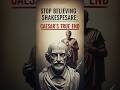 Stop Believing Shakespeare: Caesar’s True End #wojtek #worldwar2 #bears #history #facts #horror
