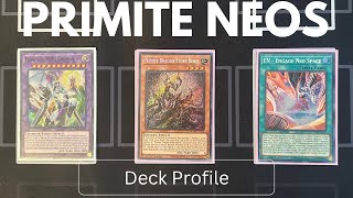 Primite Neo-Spacians Deck Profile 2025 (w/ Side Deck & Combo Guide)