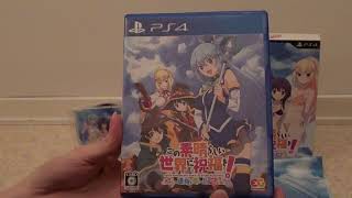 KonoSuba! Noroi no Ibutsu to Madoishi Bokenshatachi - Limited Edition unboxing