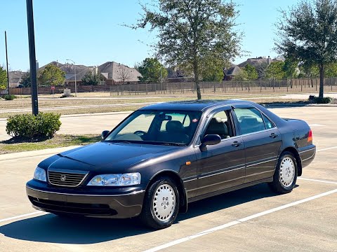 1996 Honda legend 3.5 liter V6 JDM RHD review and test drive ***For sale***