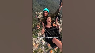 paragliding is glamorous #reactionparagliding #skydiving #shortsfeed#shortvideo #mountains  #youtube
