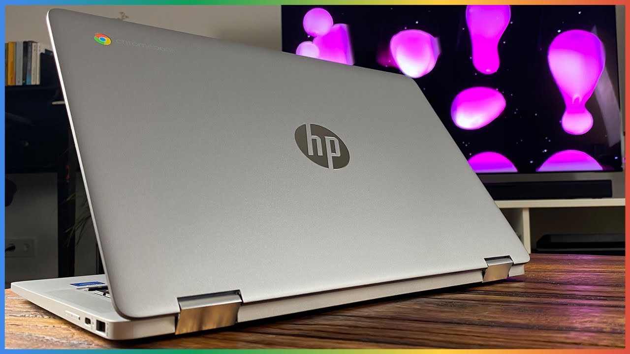 HP Chromebook x360 14a: BILLIGE Verarbeitung und ein überzeugendes Display  | 14a-ca0005ng im Test - YouTube
