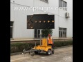 Tmab c optraffic trailer mounted arrow board