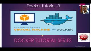 Docker Tutorial -3 What’s the Difference  VMs vs Docker Containers