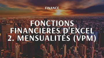 Fonctions financières d