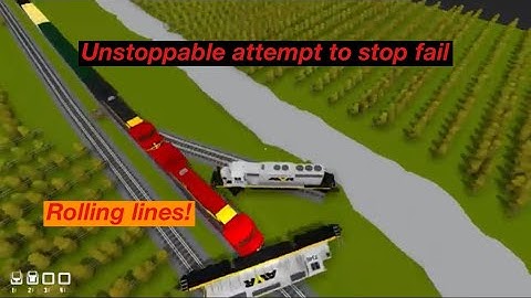 Rolling lines. Unstoppable attempt to stop fail.