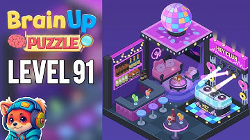 Brain Up Drama Puzzle – Level 91 Walkthrough Solutions | iOS / Android Gameplay 