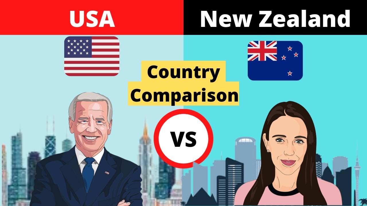 America vs New Zealand Country Comparison 2022 New Zealand vs America