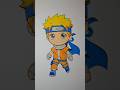 Vibrant Chibi Art Naruto with Acrylic Markers 🎨✨ Satisfying Coloring Process