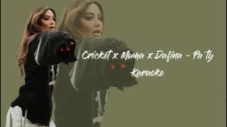 Cricket x Muma x Dafina - Pa ty (Remix) | Karaoke | Diamant Music