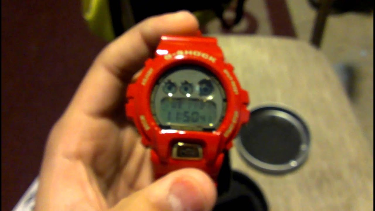 G Shock 30th Anniversary "Rising Red" Limited Edition DW6930A-4 - YouTube