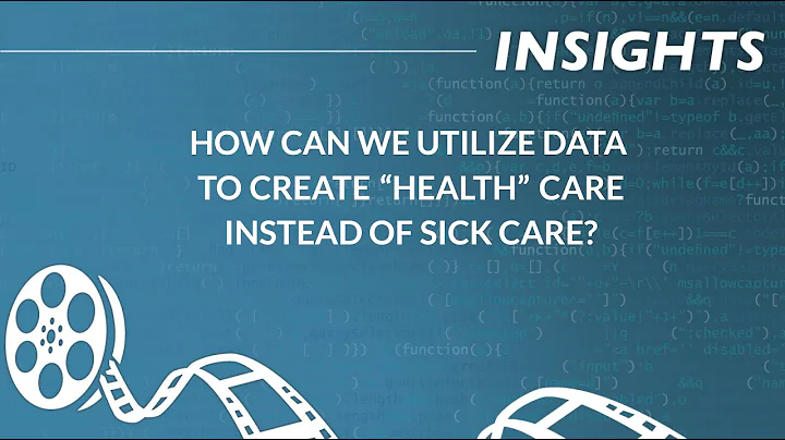 How Data Can Disrupt Healthcare to Create an Indus...
