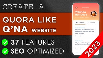 Learn How to create a Questions and Answers Website like Quora
