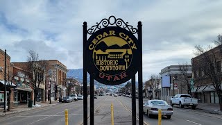 Exploring Cedar City, Utah's Historic Downtown Area (February 9, 2024)