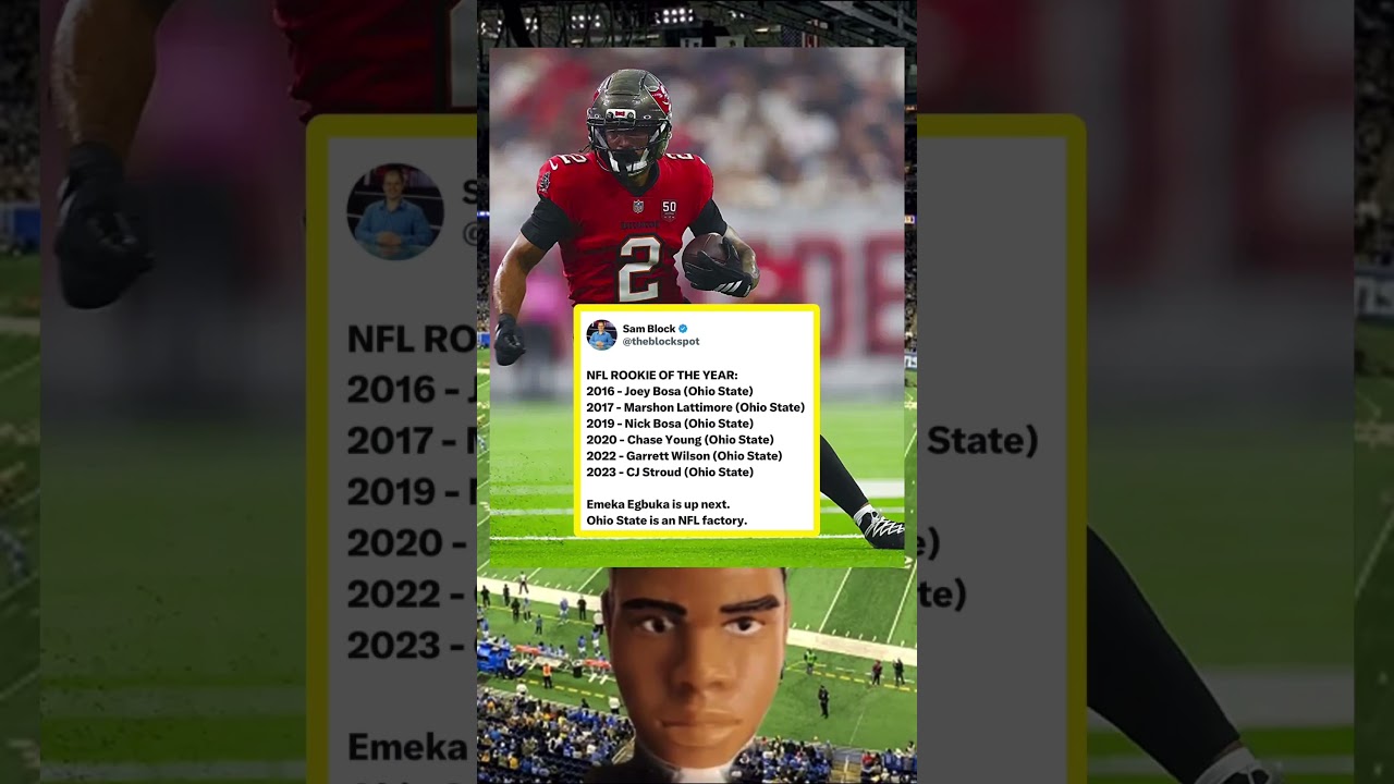 Ohio State is an NFL FACTORY