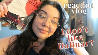 READING OATHBRINGER FOR THE FIRST TIME | Spoiler Filled Reaction Vlog