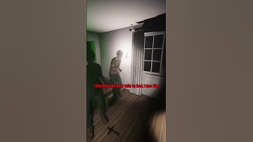 Pissing Off Ghosts in Phasmophobia be like #shorts #short