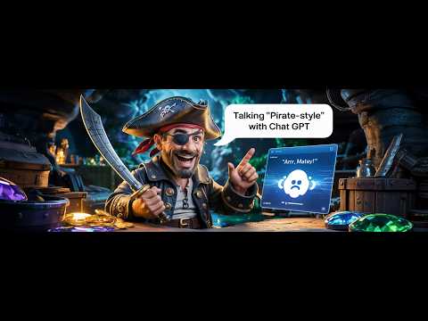 Advanced Voice From ChatGPT- Switching Voices- The Pirate Voice Test
