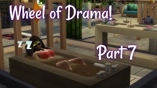 Late Night Sims 4 Chaos! Wheel of Drama Llama! Part 7
