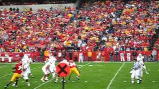 Colt Mccoy td pass to Jordan Shipley @ Iowa State
