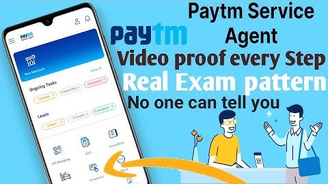 Paytm service Agent step by step process with every details|How to open paytm service Agent account?
