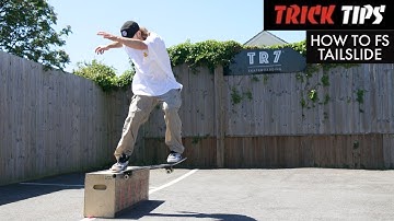 How To Fs Tailslide (Street) - TR7 SKATE