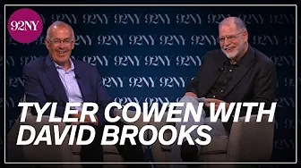 Tyler Cowen with David Brooks