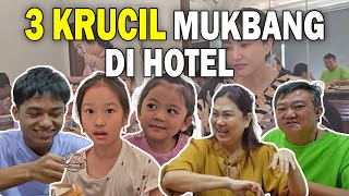 SERU‼3 KRUCIL SEMPATIN STAYCATION SEBELUM MASUK SEKOLAH‼| THE ONSU FAMILY