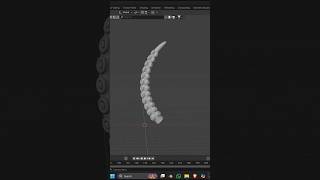 Create Cool Bend Effect in Blender in Seconds | Simple Deform Modifier #shorts