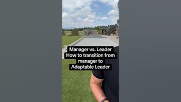 How to transition from manager to adaptable leader 🔥🙌🏻 #management #leadershipskills
