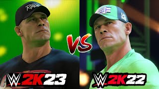 WWE 2K23 vs WWE 2K22 - 8 BIGGEST DIFFERENCES