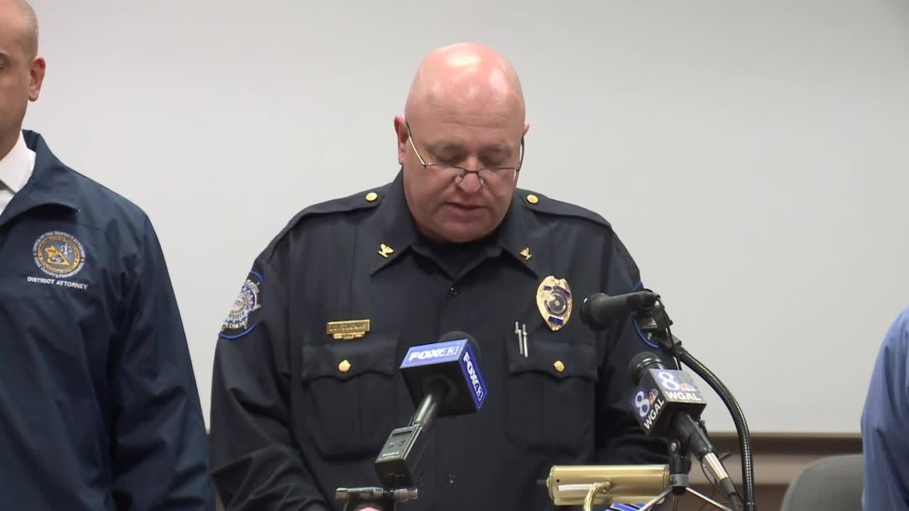 Police hold news conference about missing York County man - YouTube
