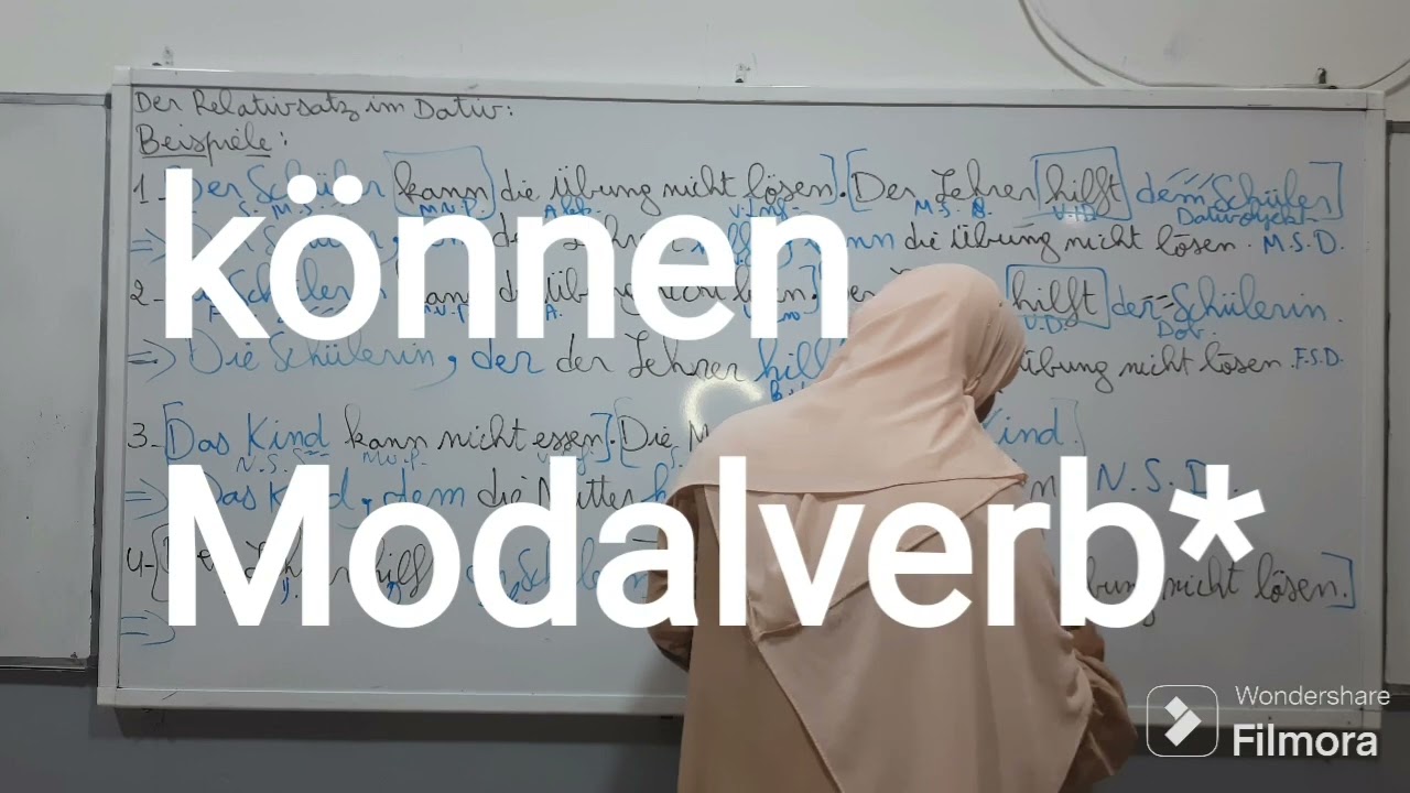 Der Relativsatz im Dativ