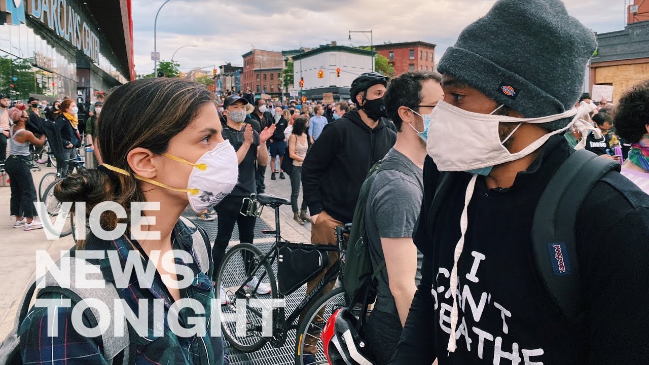 New York Protesters Won T Be Silenced By Curfew Youtube